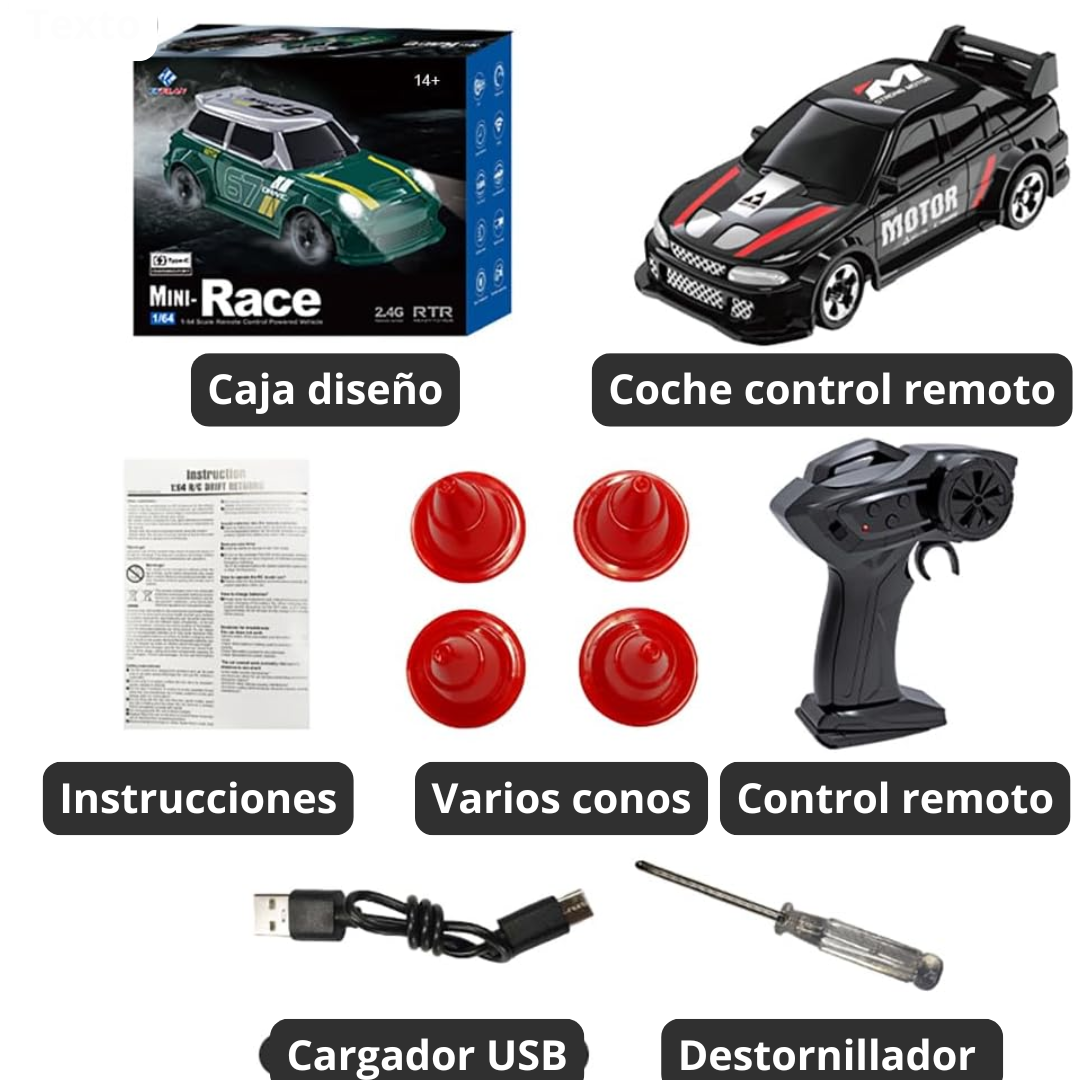 Mini Coche RC Drift